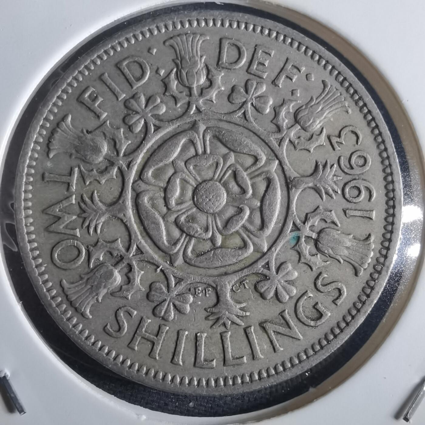 沼泽如烟--第972场 英国1963年2先令