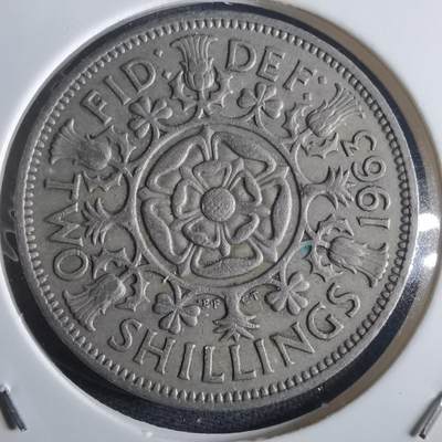 沼泽如烟--第972场 - 英国1963年2先令