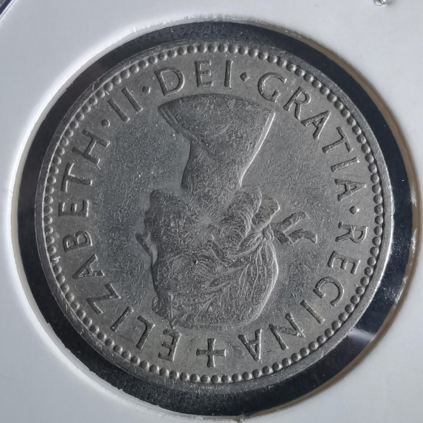 沼泽如烟--第972场 英国1954年1先令