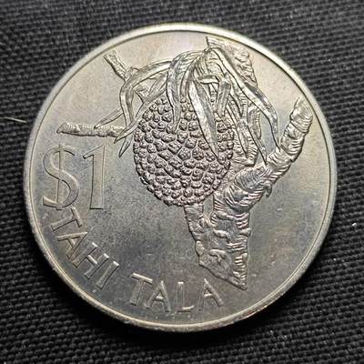 KK钱币收藏小铺  第400期  百期特拍（四拍之四）2月预留时间 周末发货 -  1978托克劳1元纪念币 发行量仅1万