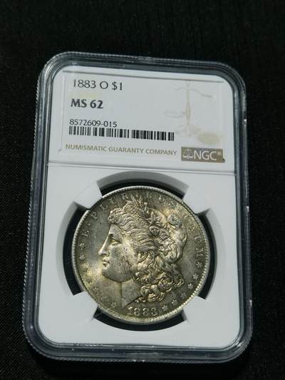 天下钱庄专场欢迎参拍 - NGC MS62 1883美国摩根一美元银币