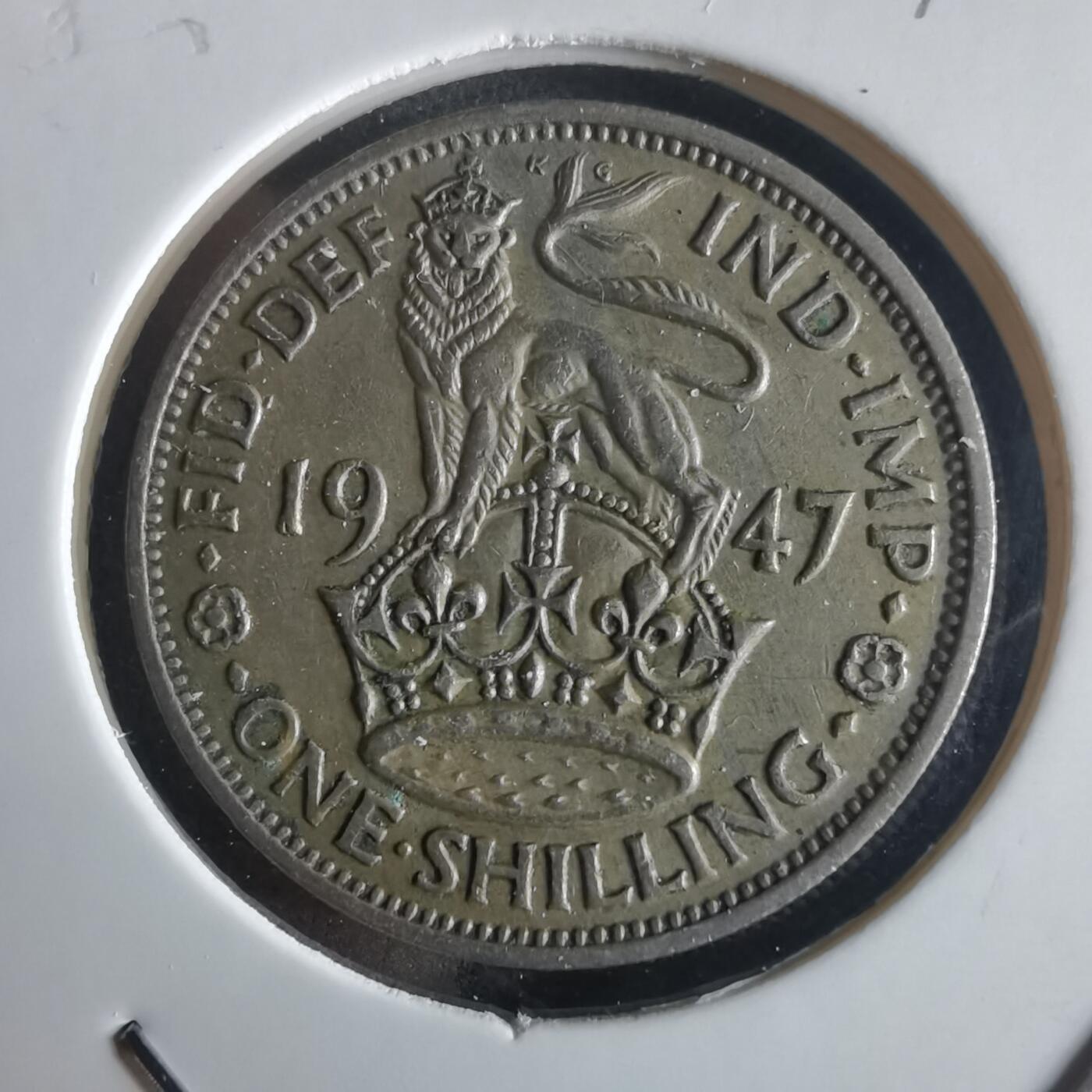 沼泽如烟--第972场 英国1947年1先令