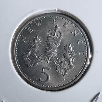 沼泽如烟--第972场 - 英国1968年5便士