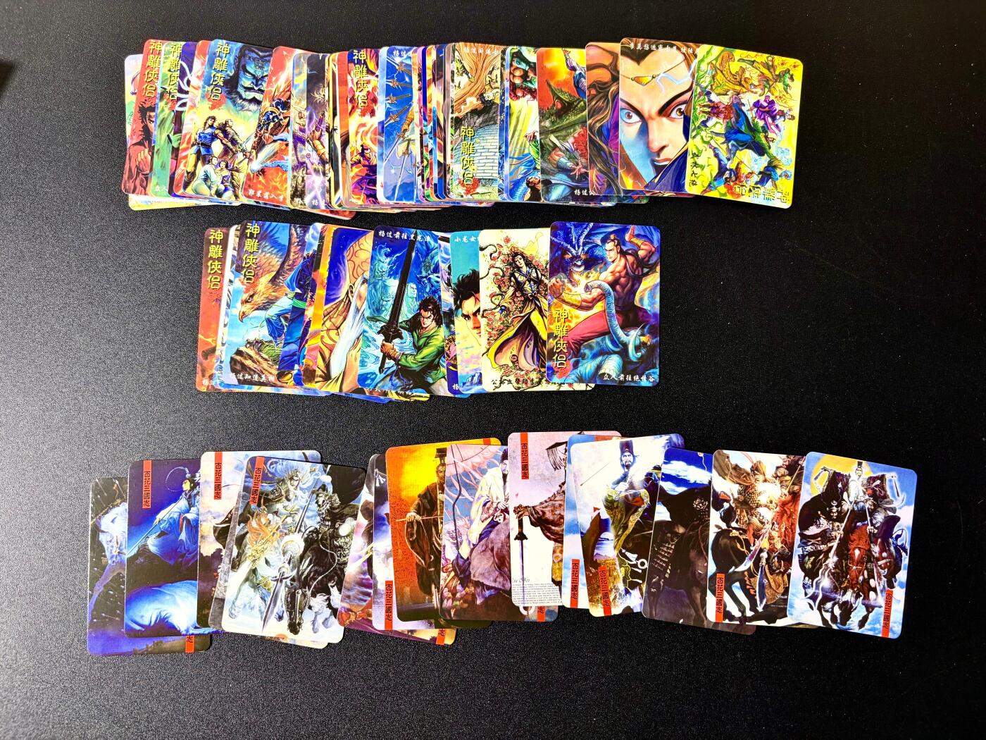 NO.22 好又多金牌大场，年前倒数第3期！每周一站式配齐，方便凑单！（周6晚9点截拍，卖家送拍0抽成！） 【套卡】神雕侠侣 自制卡一套+百花三国志15张（小当家尺寸小卡介意勿拍）