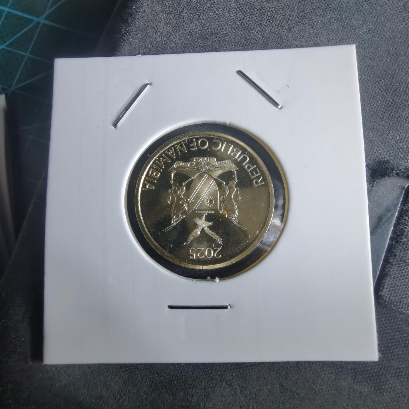 沼泽如烟--第972场 纳米比亚2025年1元