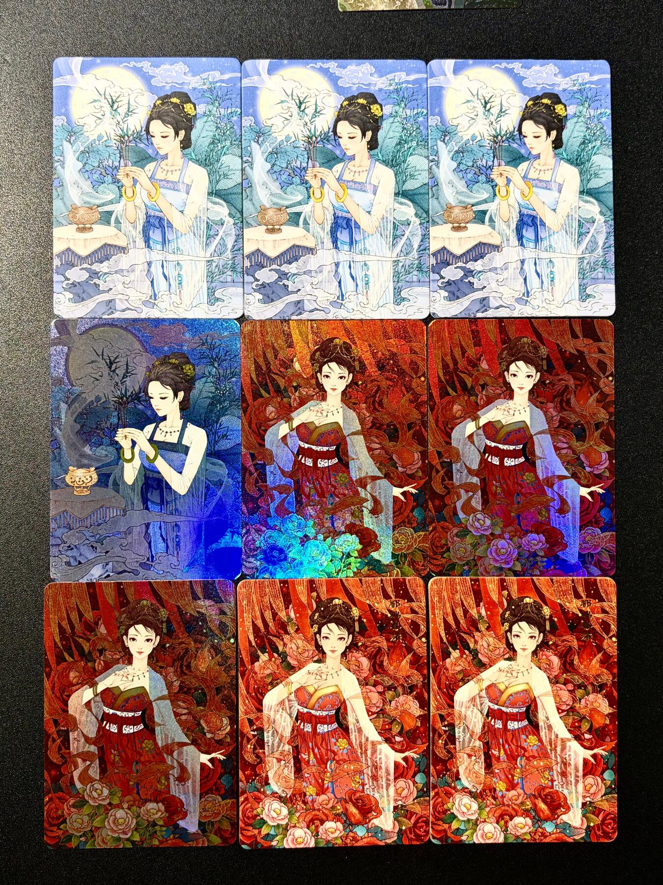 NO.22 好又多金牌大场，年前倒数第3期！每周一站式配齐，方便凑单！（周6晚9点截拍，卖家送拍0抽成！） 小花瓣 貂蝉礼盒 貂蝉拜月+郿坞春深 普卡+彩闪共九张