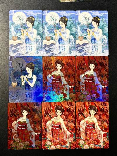 NO.22 好又多金牌大场，年前倒数第3期！每周一站式配齐，方便凑单！（周6晚9点截拍，卖家送拍0抽成！） - 小花瓣 貂蝉礼盒 貂蝉拜月+郿坞春深 普卡+彩闪共九张