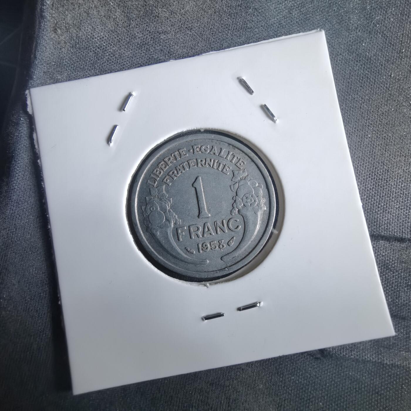 沼泽如烟--第972场 法国1958年1法郎