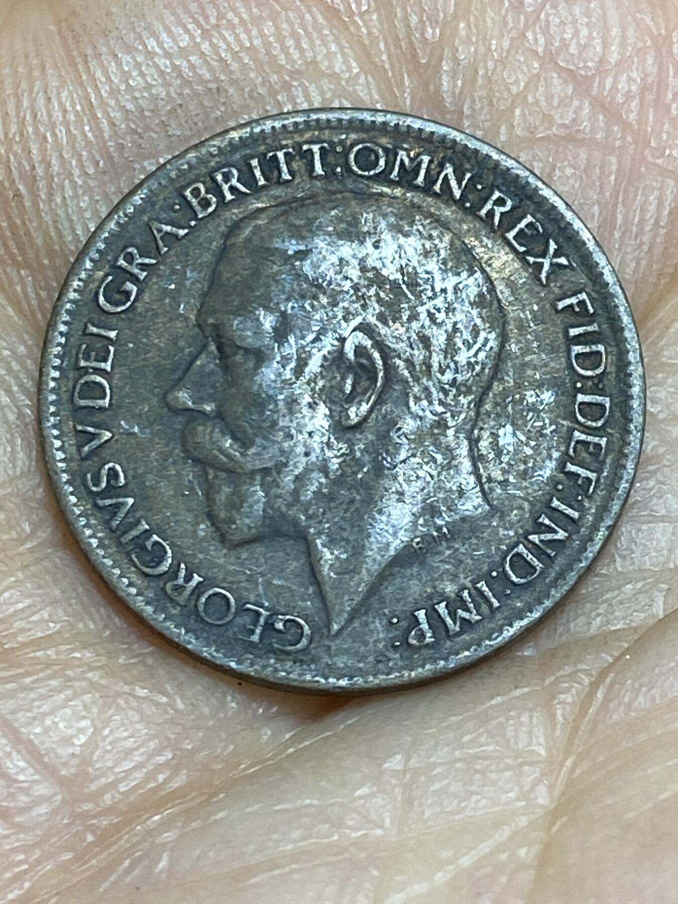 2026年第十四场(总第一百八十三场）外国好品散币场(免佣金) 英国🇬🇧1914年1法新(乔治五世第一版)