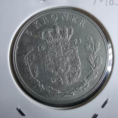 沼泽如烟--第972场 - 丹麦1971年5克朗