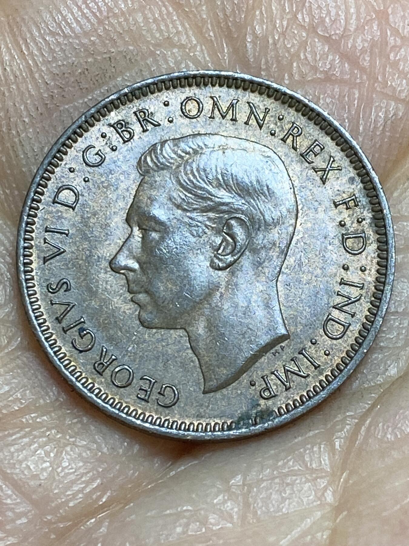 2026年第十四场(总第一百八十三场）外国好品散币场(免佣金) 好品–英国🇬🇧1947年1法新(乔治六世第一版)