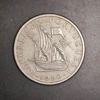 2026C2逸泉钱币C2世界各国纸钞钱币纪念币专场第七场C2 1-420 - 154葡萄牙埃斯库多硬币