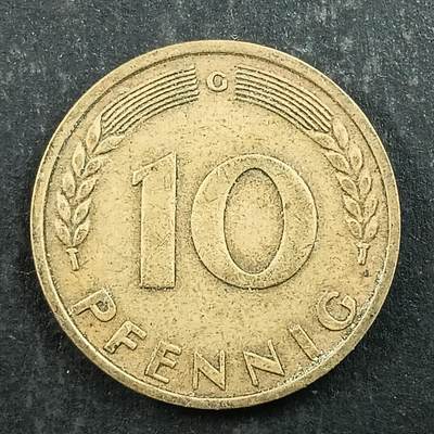 逸泉钱币2026第十五场世界钱币纪念币纸钞A883-1213A - 998 联邦德国10芬尼