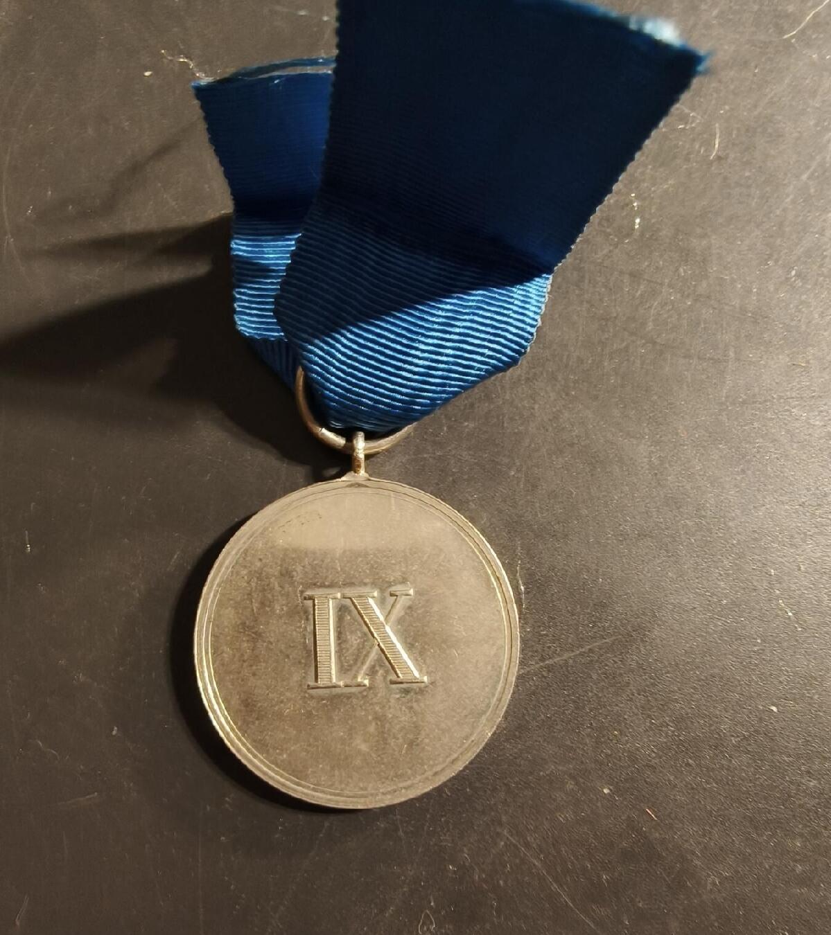 勋章杂货 德国普鲁士王国9年服役奖章