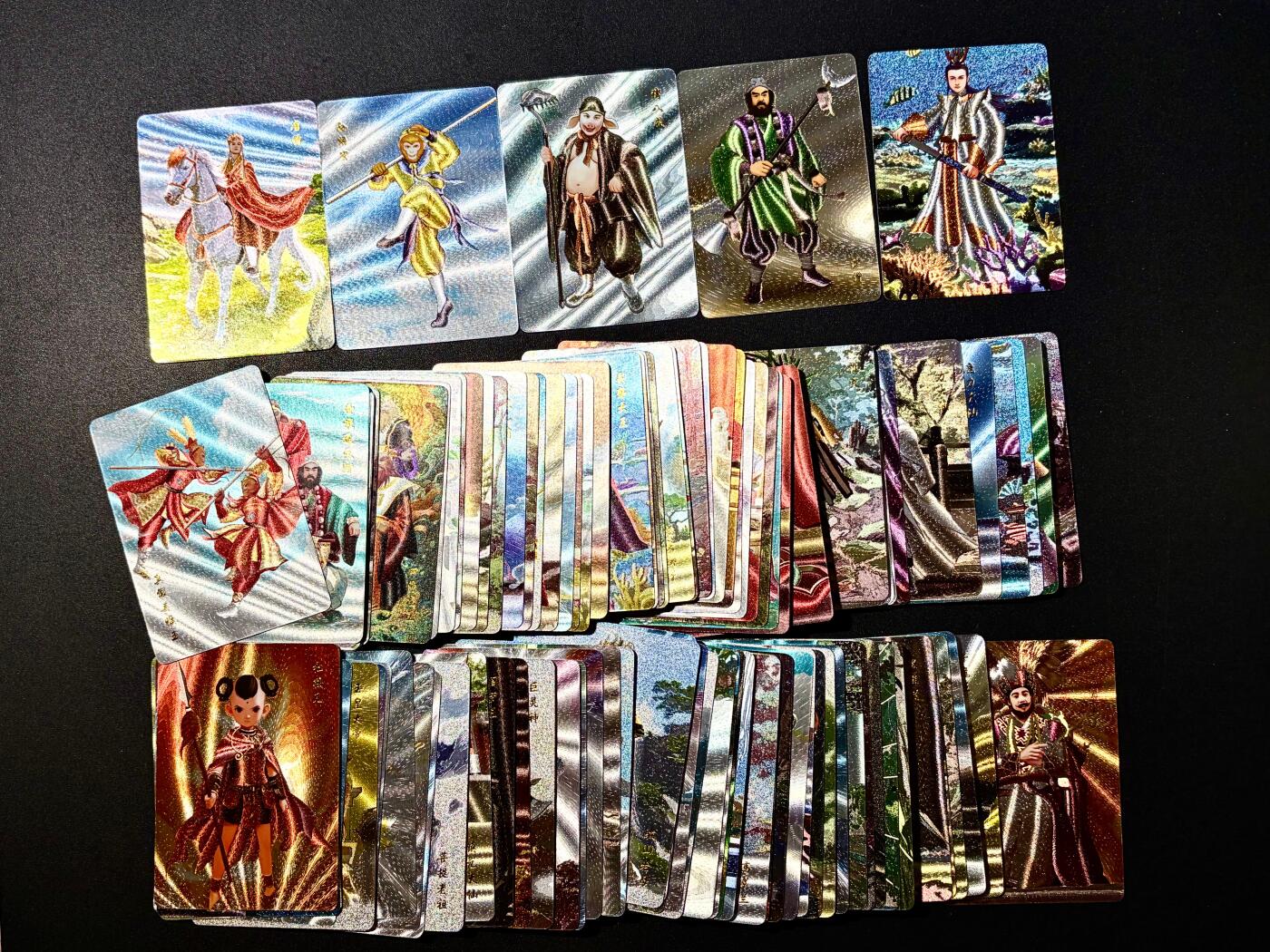 NO.22 好又多金牌大场，年前倒数第3期！每周一站式配齐，方便凑单！（周6晚9点截拍，卖家送拍0抽成！） 【套卡】山河潮玩 官方授权 西游记 粗闪110张