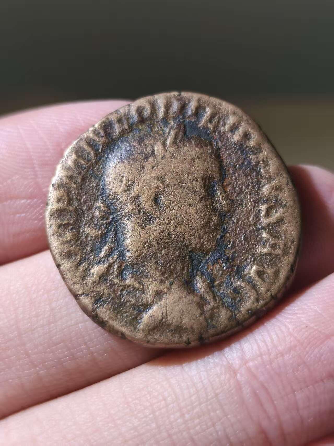 星盘世界钱币一月三十一日古典币专场 罗马帝国 公元247–249年 菲利普二世 赛斯特提大铜币，249年在罗马厂打制