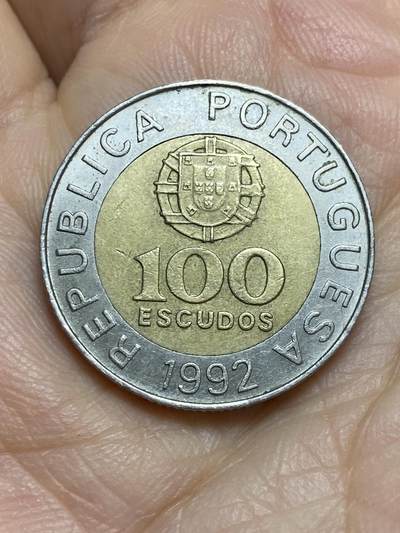 2026年第十四场(总第一百八十三场）外国好品散币场(免佣金) - 葡萄牙🇵🇹1992年100埃斯库多