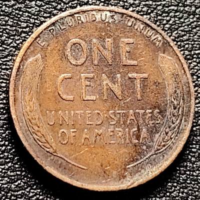 泉币菌-第174场- 精品福利场 - 1941年 S版 美国林肯1美分铜币 麦穗版19mm 