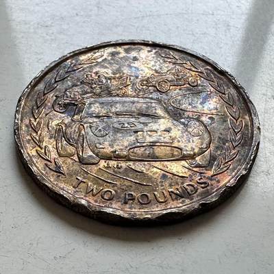 🌹外币初藏🌹🐯2026年第11场  每周二四六晚8️⃣点 接代拍 - 马恩岛1996年2镑纪念币 