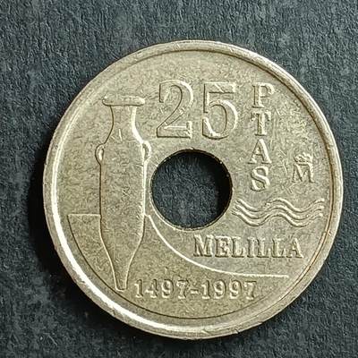 逸泉钱币2026第十五场世界钱币纪念币纸钞A883-1213A - 1001 西班牙25比赛塔