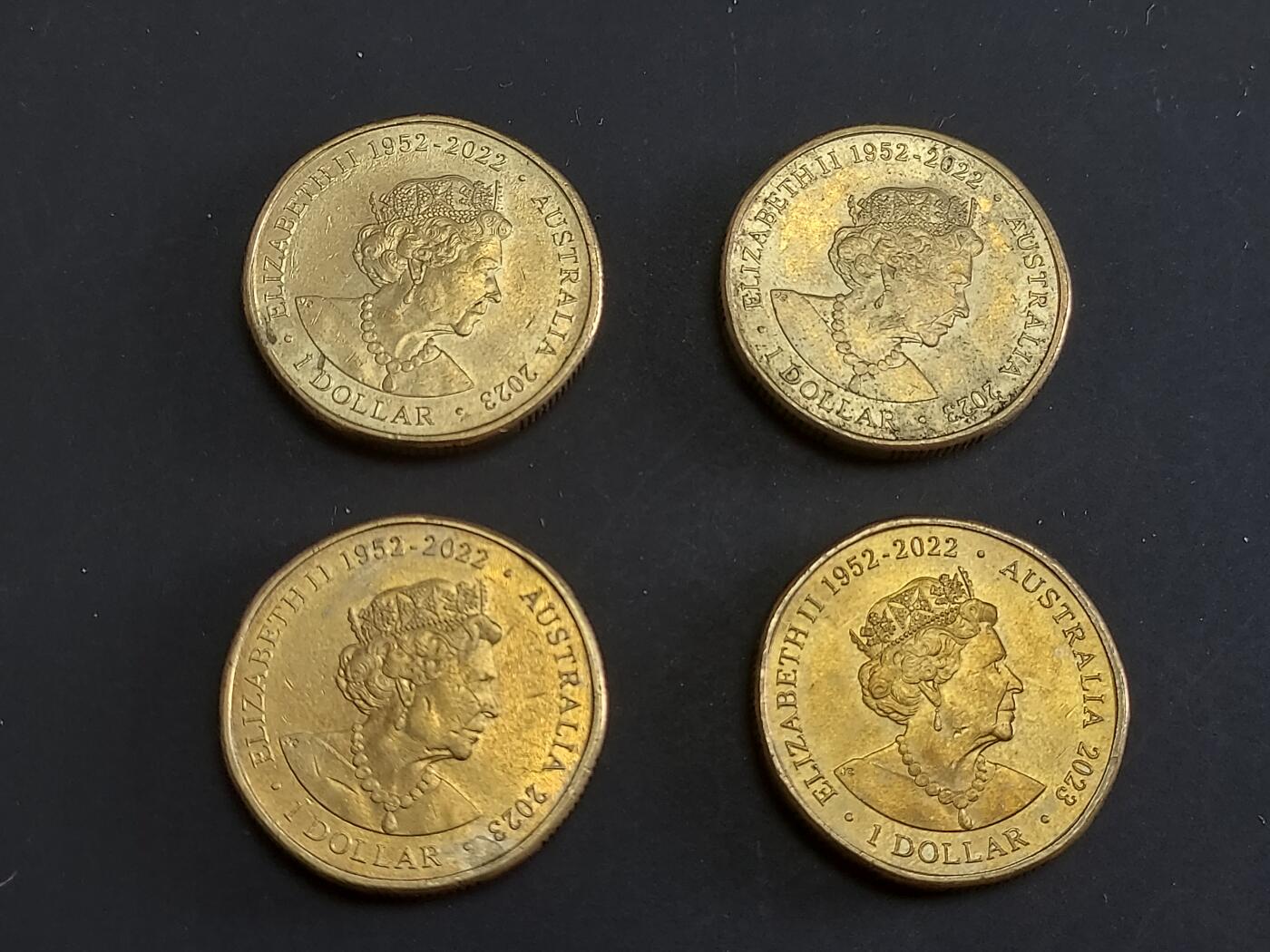 博彦收藏   1月28日 8点 钱币专场 全场包邮 澳洲 女足世界杯纪念币4枚