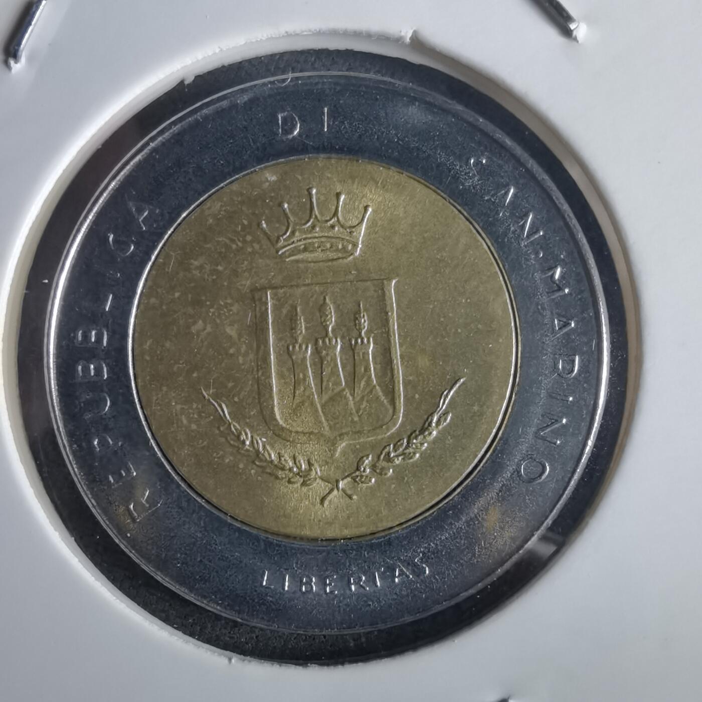 沼泽如烟--第972场 圣马力诺1983年500里拉