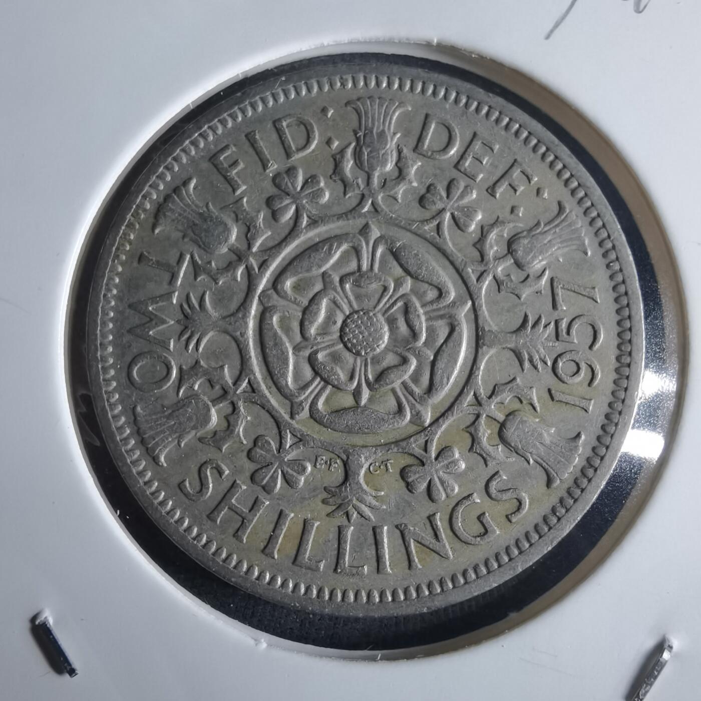 沼泽如烟--第972场 英国1957年2先令