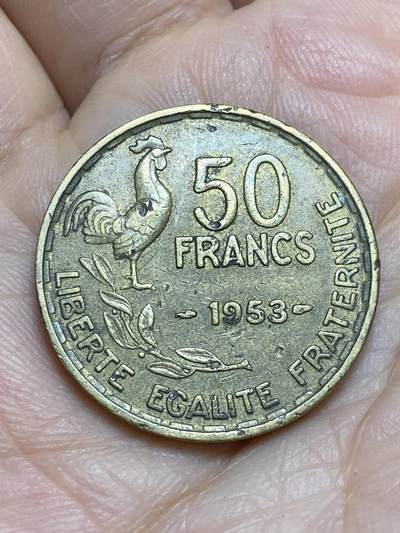 2026年第十四场(总第一百八十三场）外国好品散币场(免佣金) - 法兰西第三共和国1953年50法郎