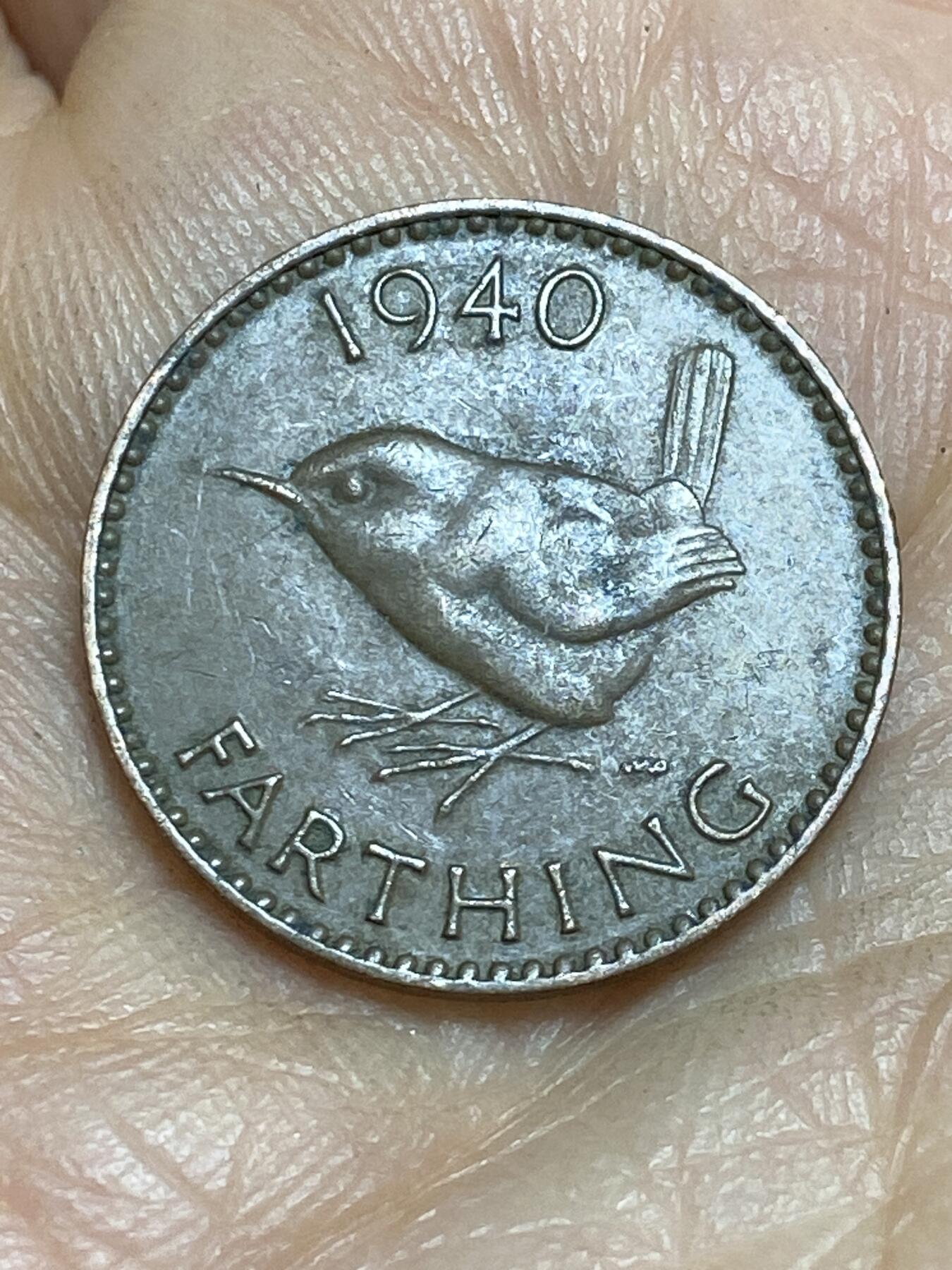 2026年第十四场(总第一百八十三场）外国好品散币场(免佣金) 英国🇬🇧1940年1法新(乔治六世第一版)