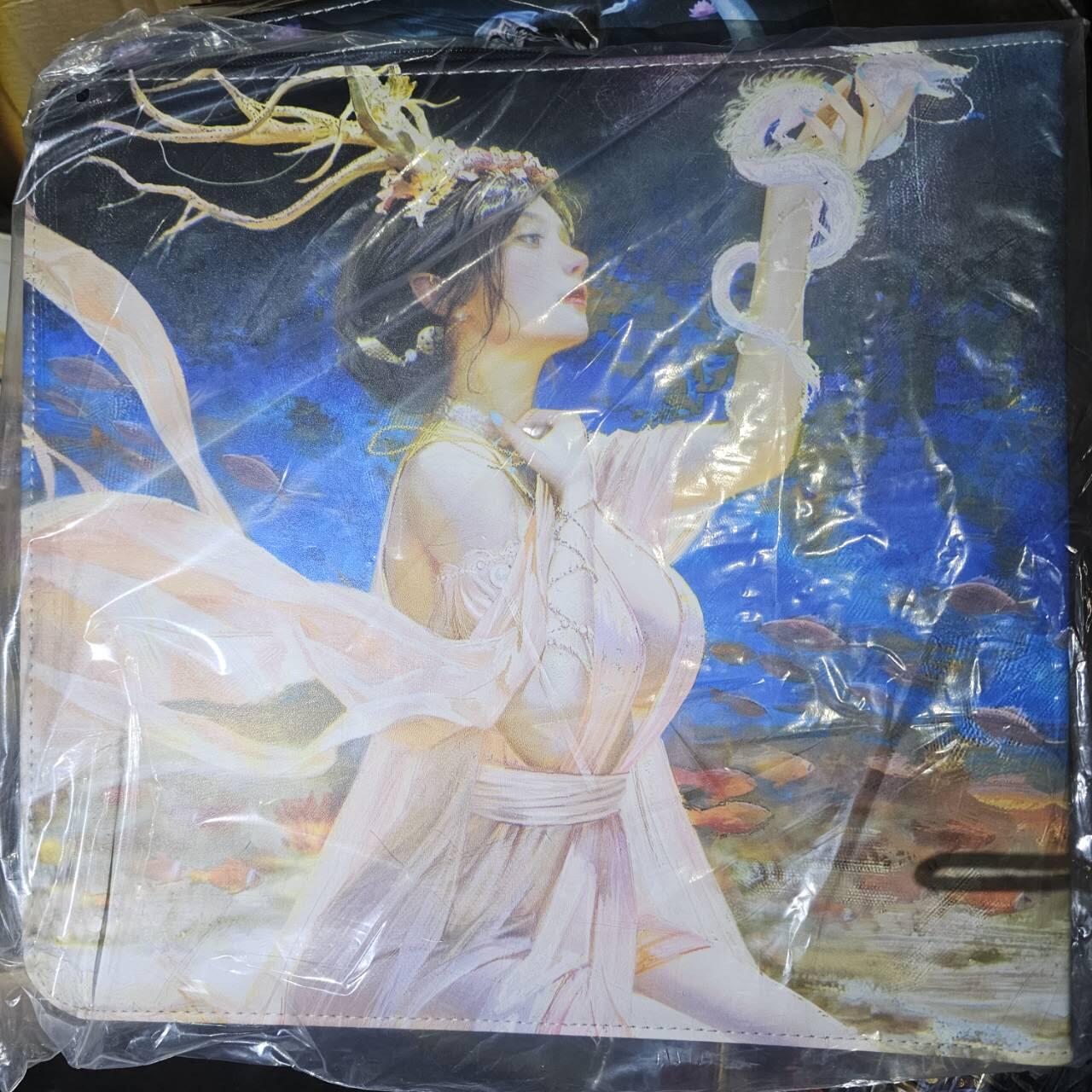 春节前倒数第三场！！龙虎卡牌-七三场（满200元包邮，无佣金，每周六结拍，欢迎送拍） 燎原焱卡 xx传主题12宫拉链卡册 (无内页)