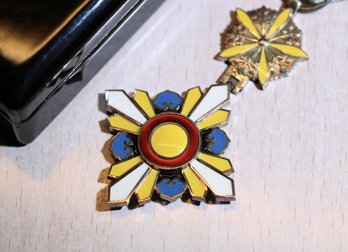 大猫徽章拍卖 第287期 勿忘国耻 勋六位景云章 全品