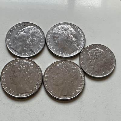 🌹外币初藏🌹🐯2026年第11场  每周二四六晚8️⃣点 接代拍 - 意大利五枚