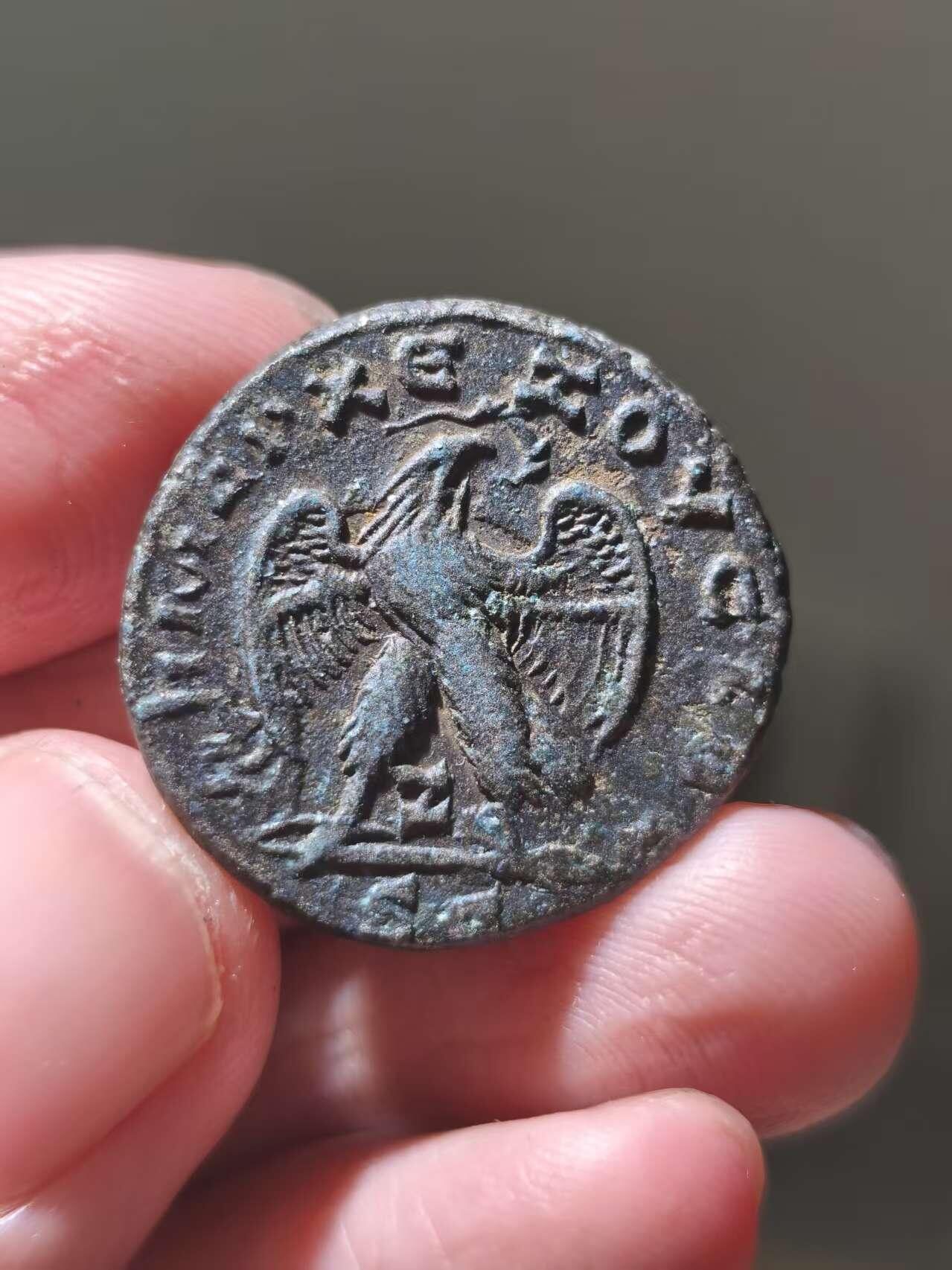 星盘世界钱币一月三十一日古典币专场 少见美品！罗马帝国三世纪危机 - 特雷博尼乌斯·加卢斯 4德拉克马合金银币 在位短暂 251-253年 东部地区制造 原坑口包浆老味道未清理 面左的非常少见