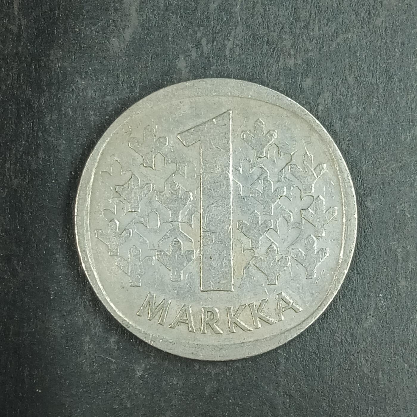 逸泉钱币2026第十五场世界钱币纪念币纸钞A883-1213A 918 芬兰1马克硬币