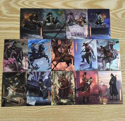 光影卡牌第29期，各家亲签，各家套卡，持续收拍品 - 司马新新水浒2，半粗14张，具体看图