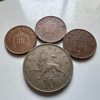 🌹外币初藏🌹🐯2026年第11场  每周二四六晚8️⃣点 接代拍 - 英国四枚