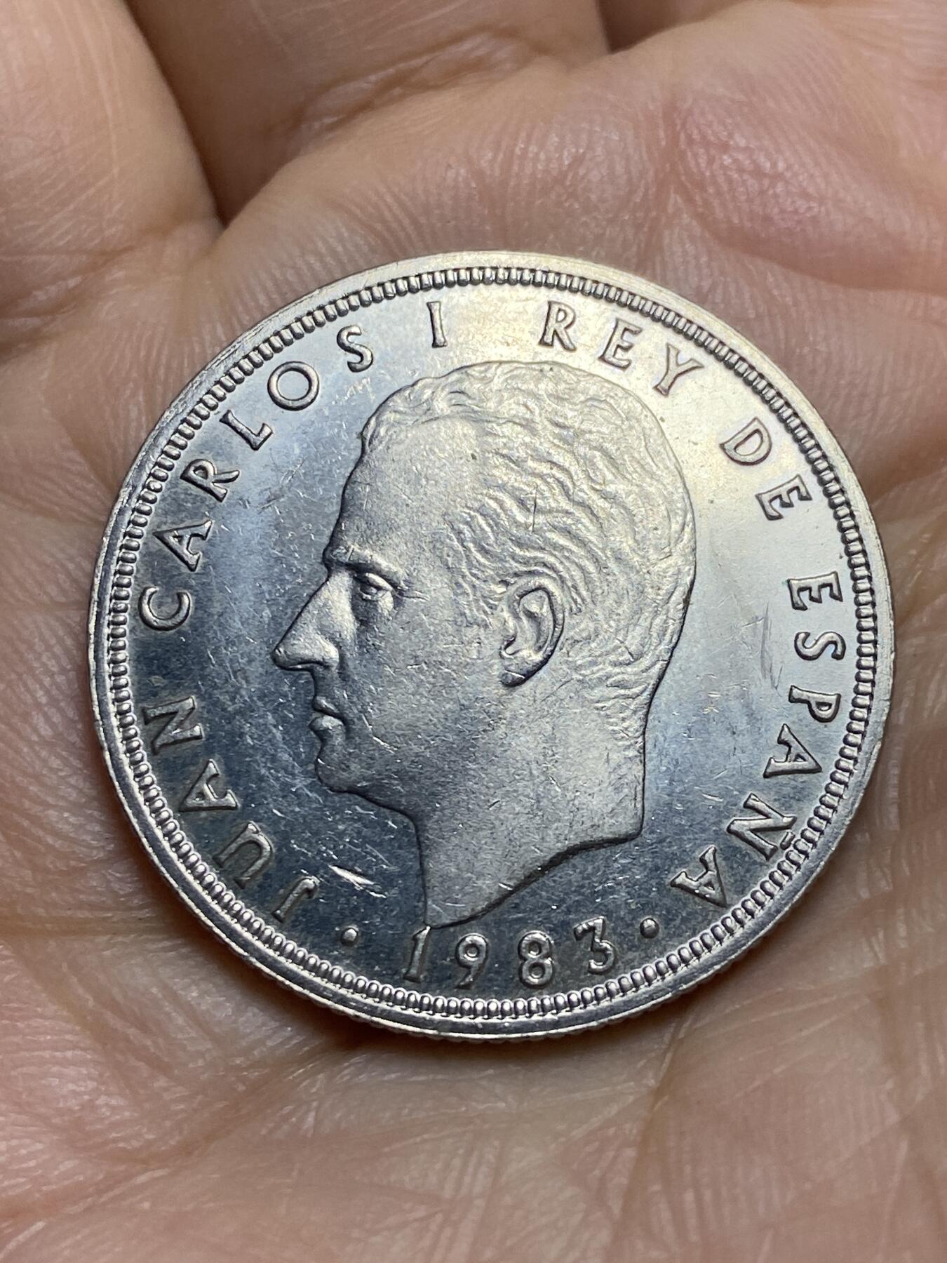 2026年第十四场(总第一百八十三场）外国好品散币场(免佣金) 西班牙🇪🇸1983年50比塞塔(胡安·卡洛斯一世第二版)