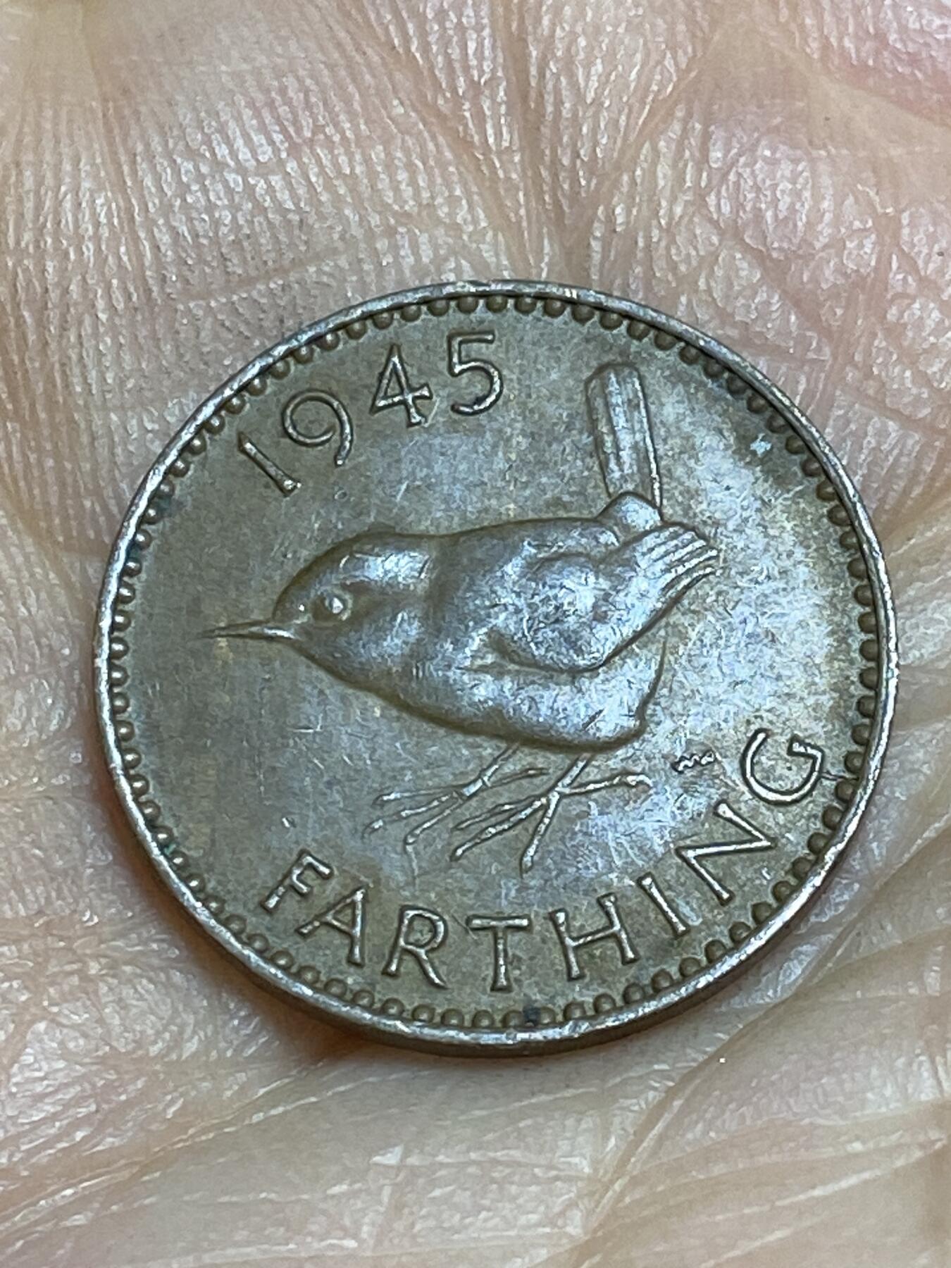 2026年第十四场(总第一百八十三场）外国好品散币场(免佣金) 英国🇬🇧1945年1法新(乔治六世第一版)