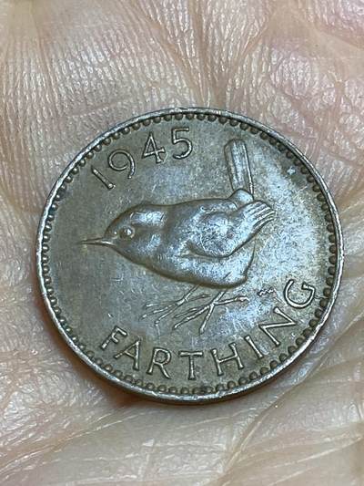 2026年第十四场(总第一百八十三场）外国好品散币场(免佣金) - 英国🇬🇧1945年1法新(乔治六世第一版)