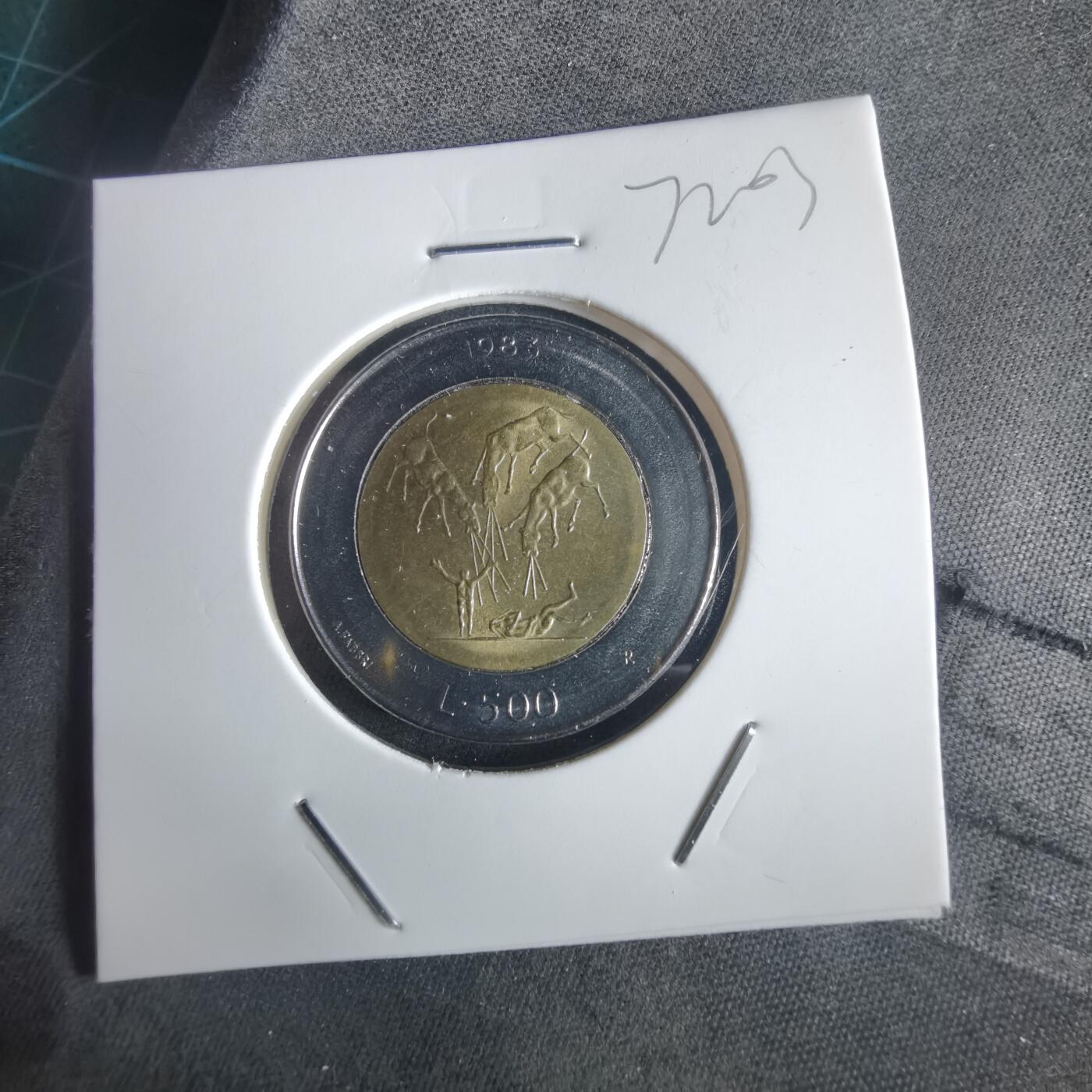 沼泽如烟--第972场 圣马力诺1983年500里拉