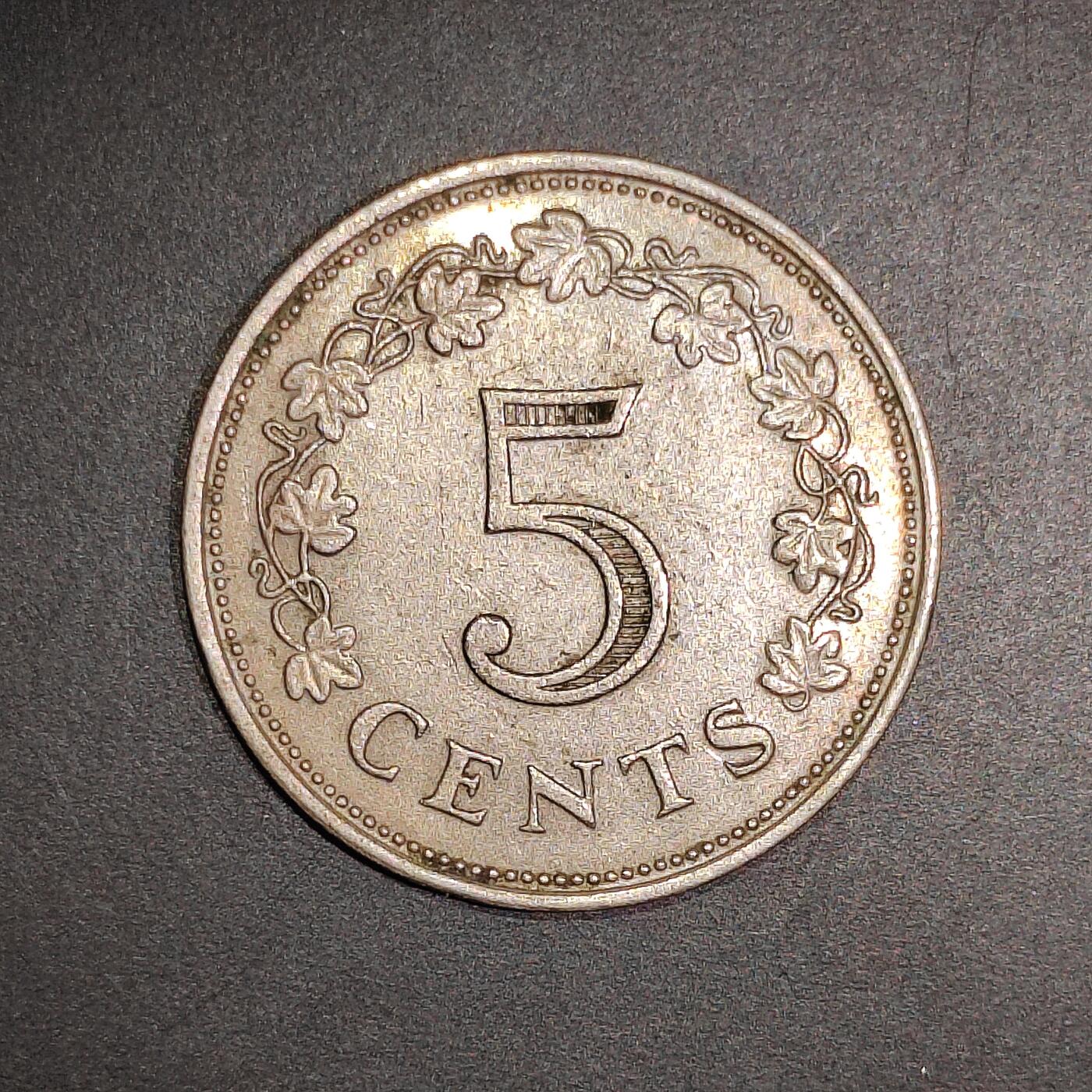 2026C2逸泉钱币C2世界各国纸钞钱币纪念币专场第七场C2 1-420 102马耳他5分硬币