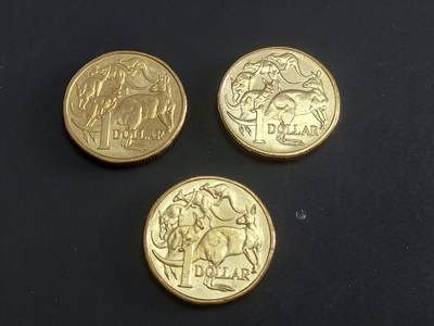 博彦收藏   1月28日 8点 钱币专场 全场包邮 - 澳洲 2023-25 查尔斯1元头像币3枚