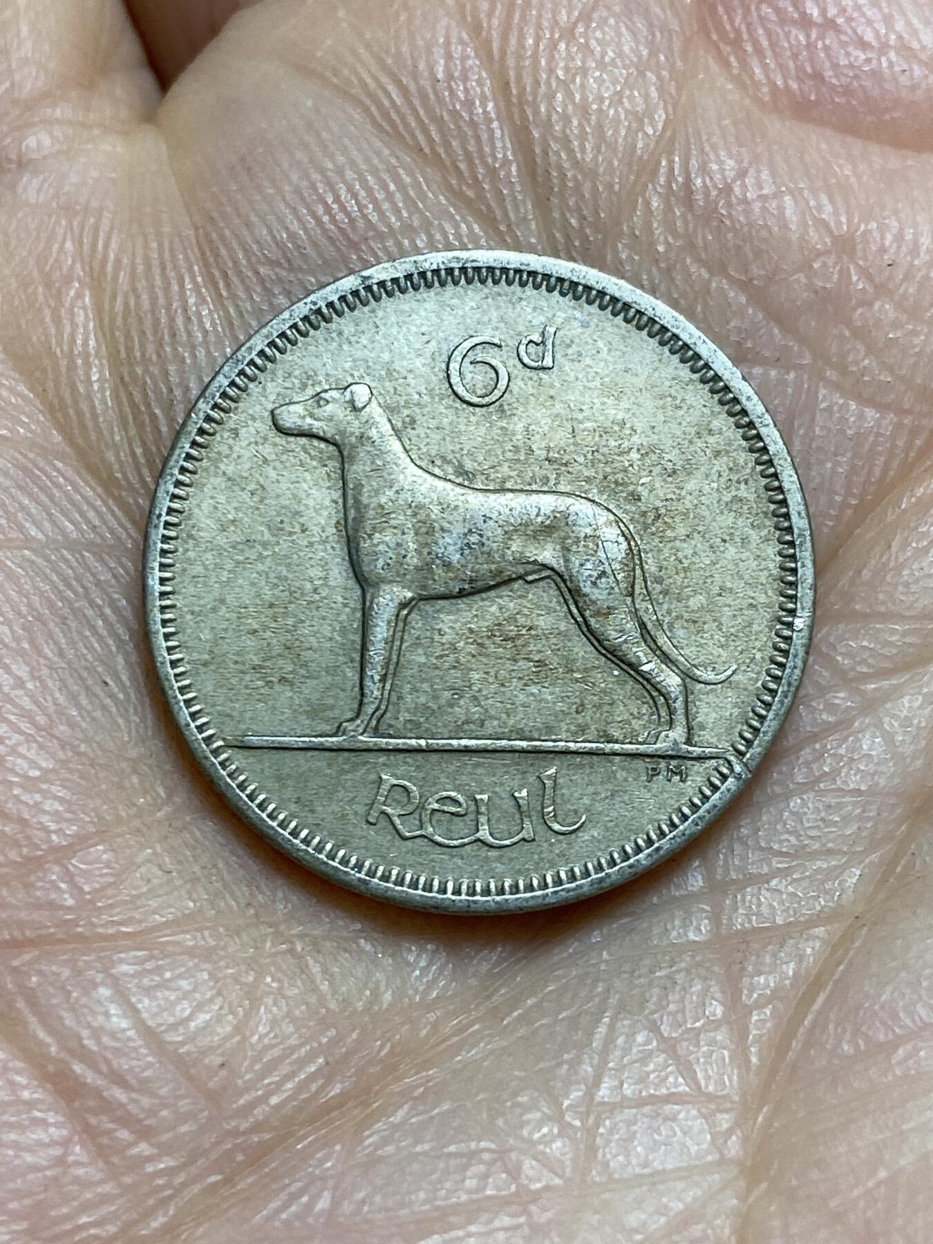 2026年第十四场(总第一百八十三场）外国好品散币场(免佣金) 爱尔兰🇮🇪1962年6便士(共和国第一套)