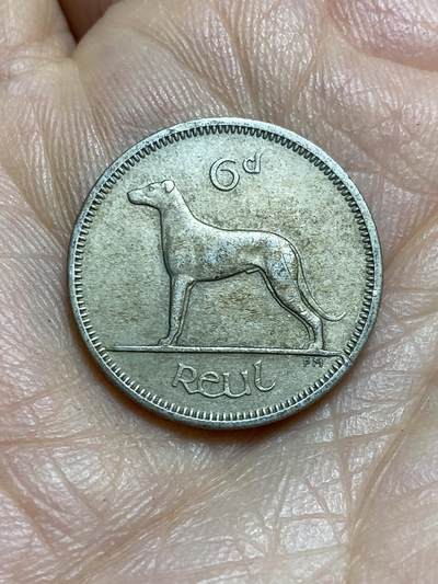 2026年第十四场(总第一百八十三场）外国好品散币场(免佣金) - 爱尔兰🇮🇪1962年6便士(共和国第一套)