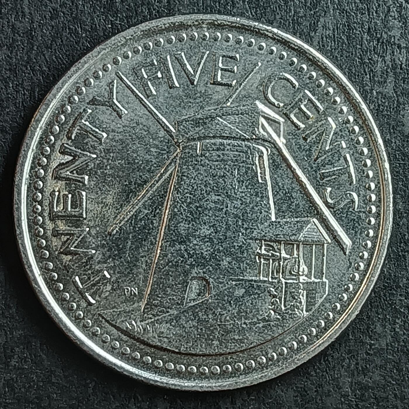 逸泉钱币2026第十五场世界钱币纪念币纸钞A883-1213A 1041 巴巴多斯10分硬币