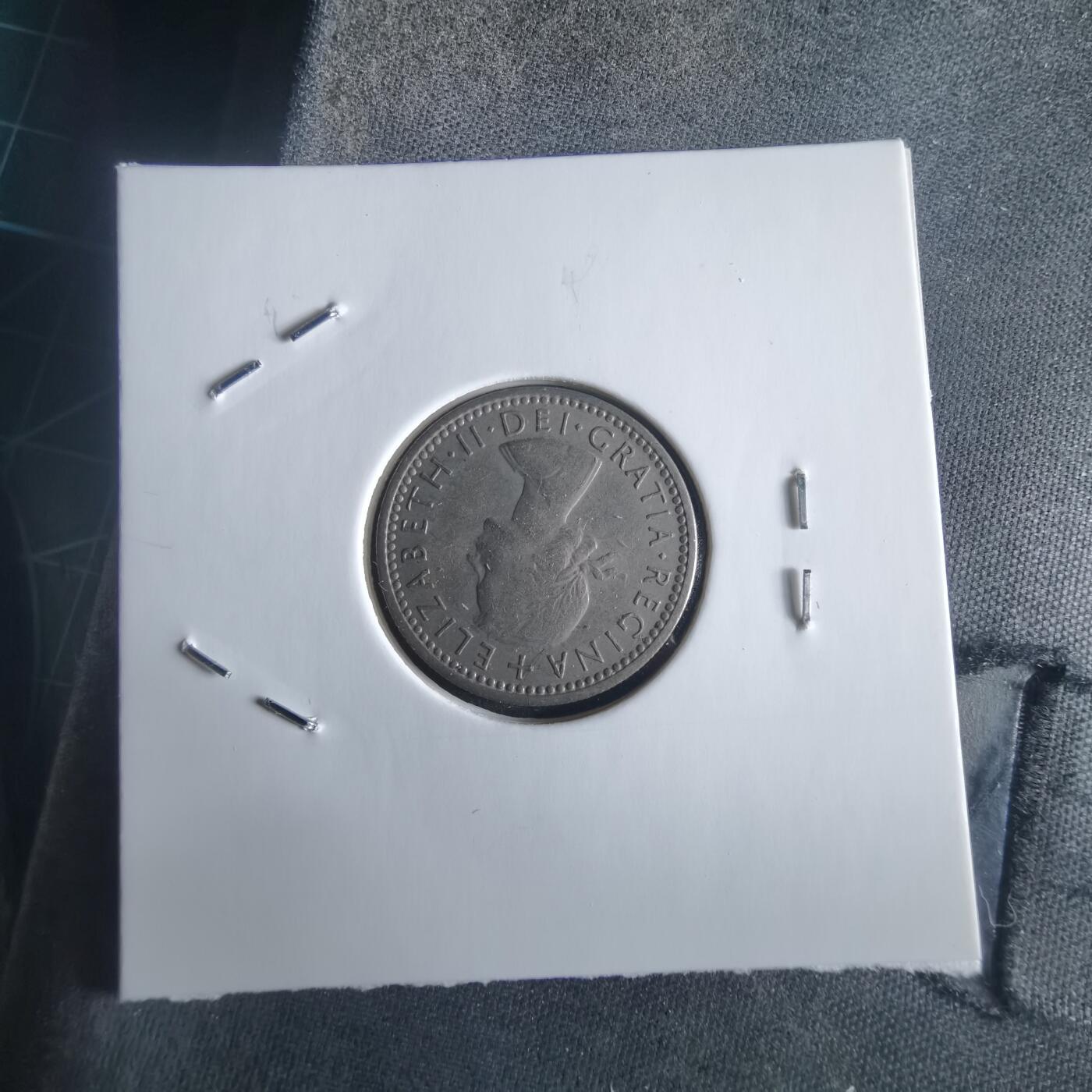 沼泽如烟--第972场 英国1962年6便士