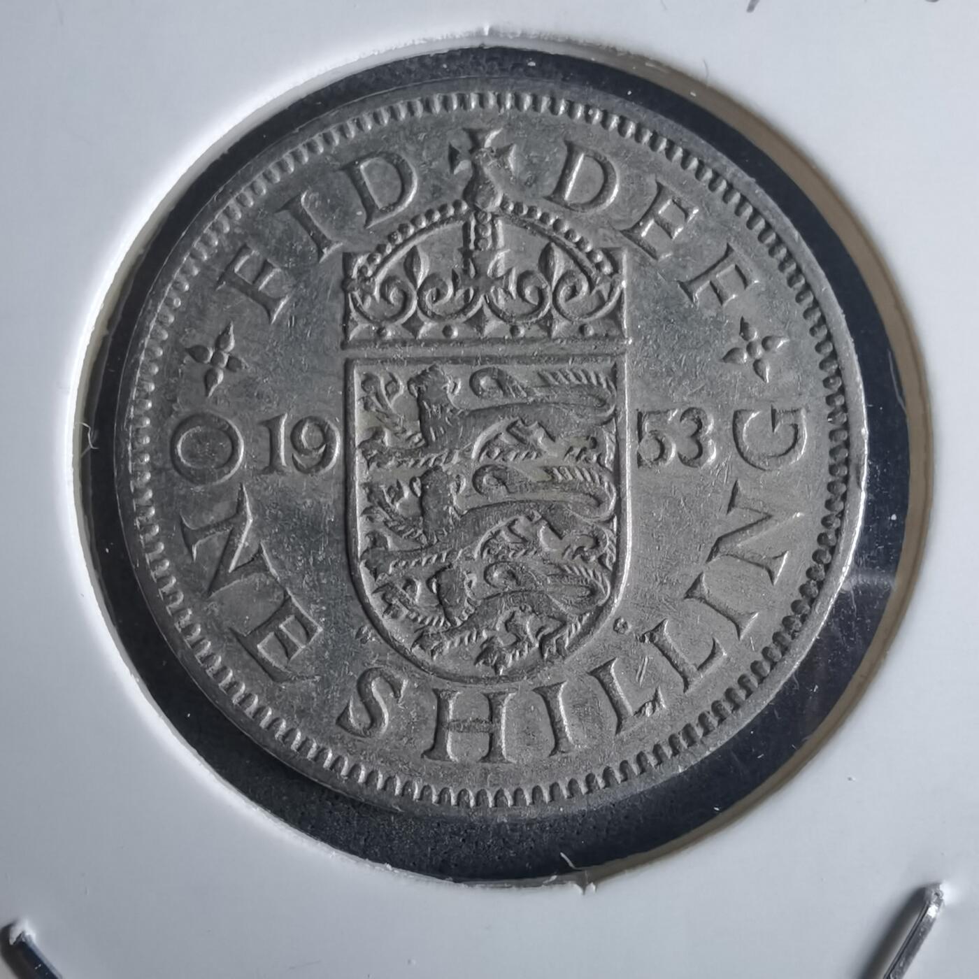 沼泽如烟--第972场 英国1953年1先令