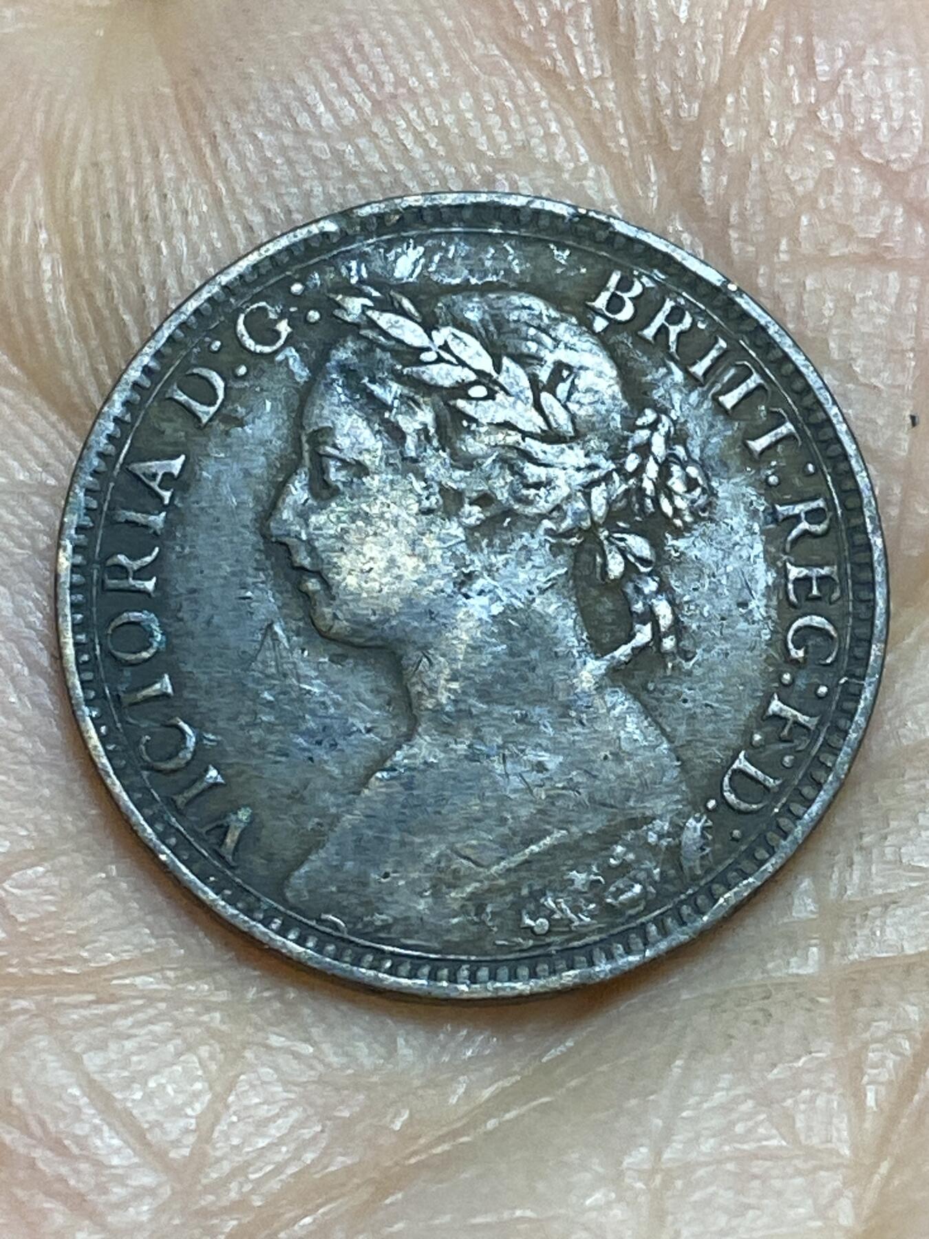 2026年第十四场(总第一百八十三场）外国好品散币场(免佣金) 英国🇬🇧1891年1法新(维多利亚女王中年桂冠)