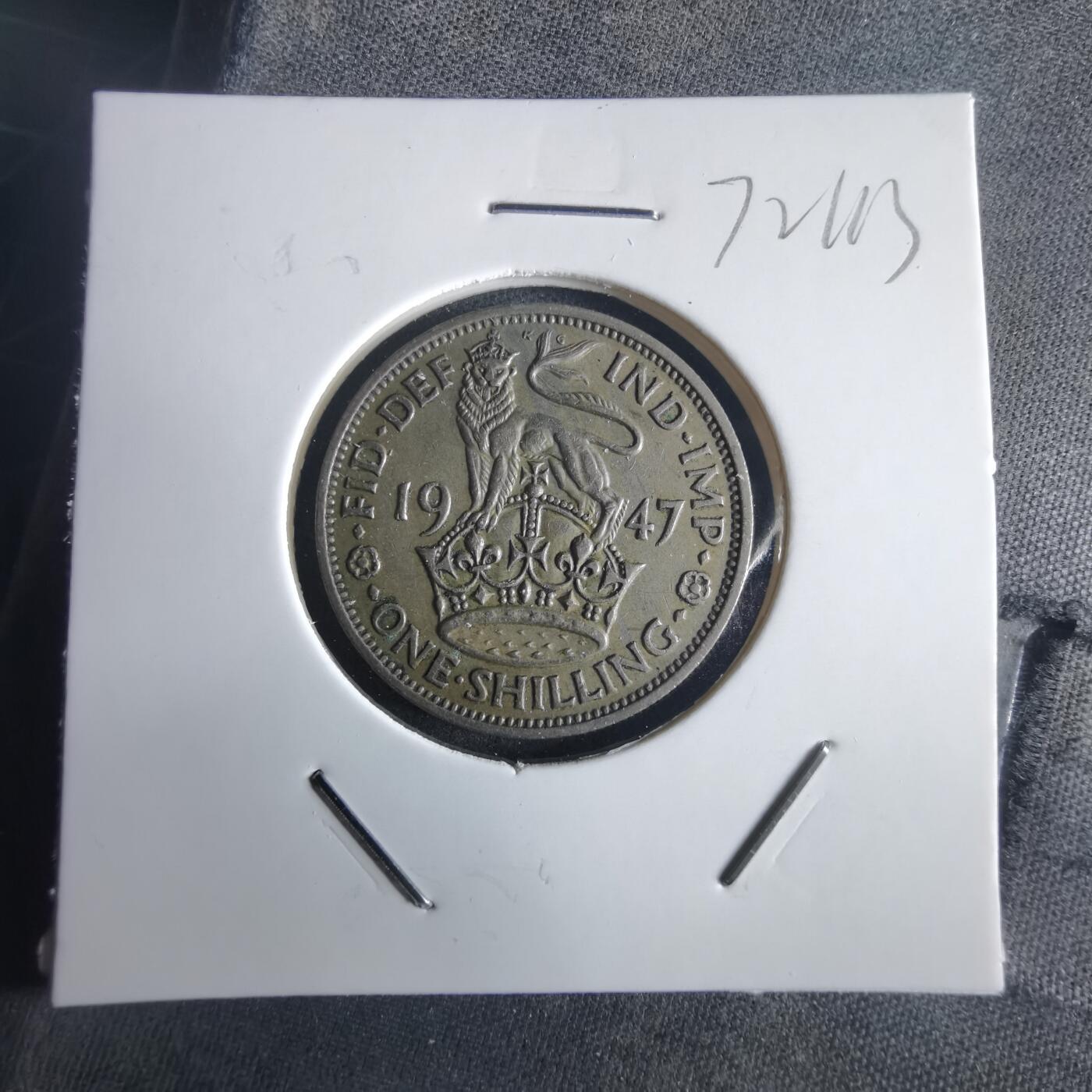 沼泽如烟--第972场 英国1947年1先令