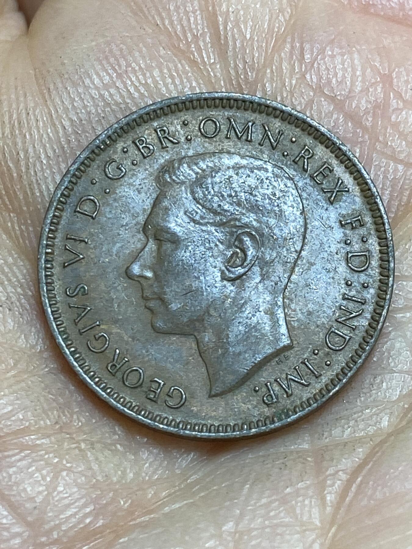 2026年第十四场(总第一百八十三场）外国好品散币场(免佣金) 英国🇬🇧1946年1法新(乔治六世第一版)